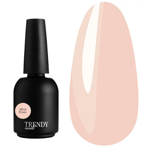 Гель TrendyNails HEMA/TPO free Builder gel in a bottle Silver Peony 10 мл (10-0BG-09TN)