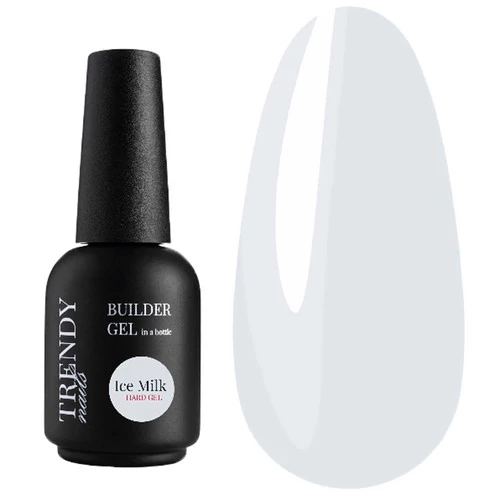 Гель для нарощування TrendyNails HEMA/TPO free Builder Hard gel Ice Milk 15 мл (15-BGH02TN)