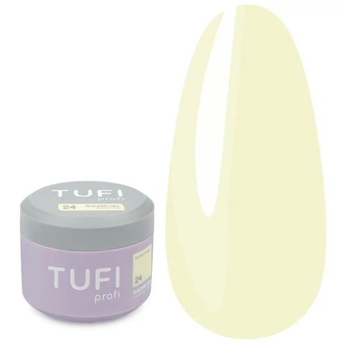 Гель для нарощування TUFI profi Builder Gel UV/LED 24 Buttermilk 30ml (0334455)