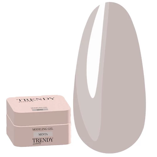 Гель TrendyNails HEMA/TPO free Modeling gel Menta 15 мл (14MC-10TN)