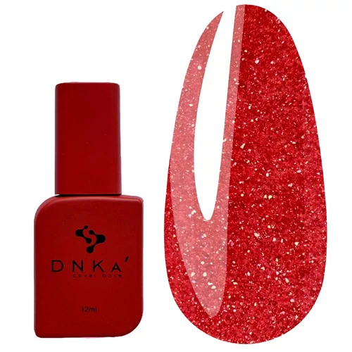 База DNKa Cover New Formula №0005 червоний із золотим та червоним шимером 12 мл (FTDNKA0005)