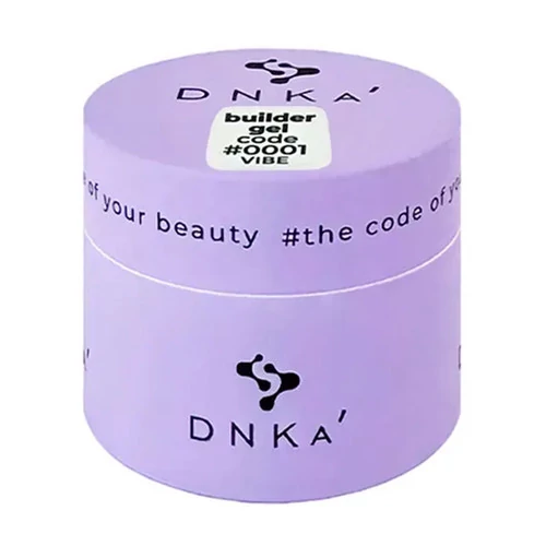 Гель DNKa Builder Gel NEW FORMULA №0001 Vibe 15 мл (FTBGD1-15)