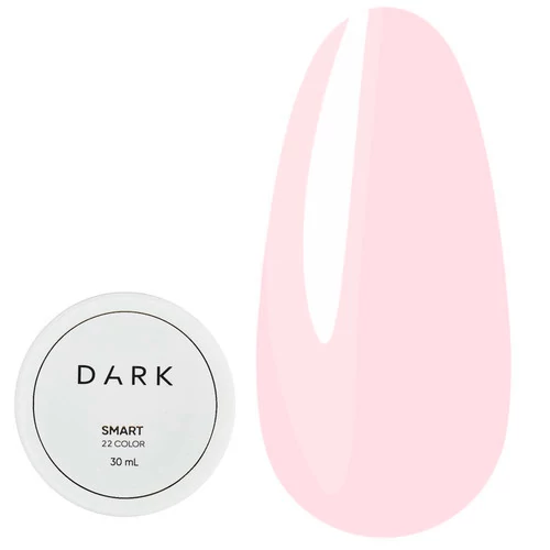 Гель для нігтів Dark Smart Builder gel 22 ніжний рожевий 30 мл (DSG2230)