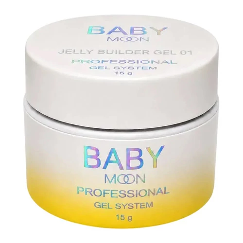 Гель-желе для нарощування BABY MOON JELLY Builder Gel № 01 15 мл (5905123011825)
