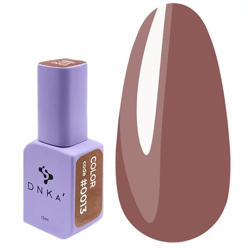 Гель-лак DNKa NEW FORMULA 0013 попелясто-коричневий 12 мл (FTGPDC0013)