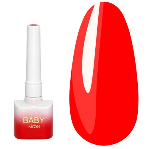 Гель-лак Baby Moon  № 100 вогняний корал 8 мл (5905123019388)