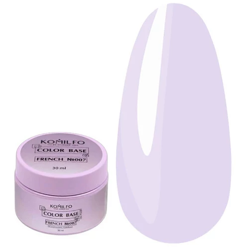 Кольорова база KOMILFO Color Base French 007 HEMA/TPO free 30 мл (787296)