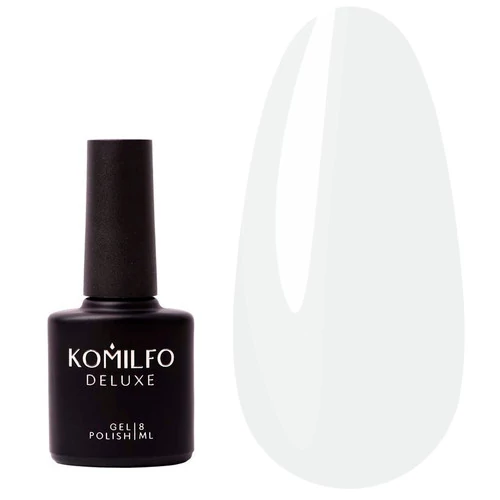 KOMILFO Milky White Base Intense HEMA/TPO free інтенсивний білий 8 мл (331550)