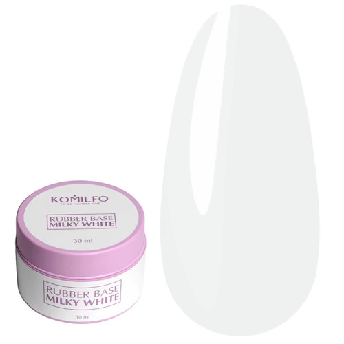 KOMILFO Milky White Base  HEMA/TPO free молочно-біла (бочонок) 30 мл (370099)