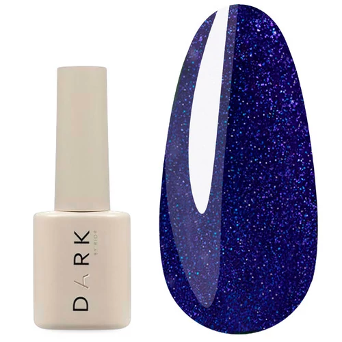 Гель-лак Dark №169 синій з блискітками 6 мл (DGP16906)