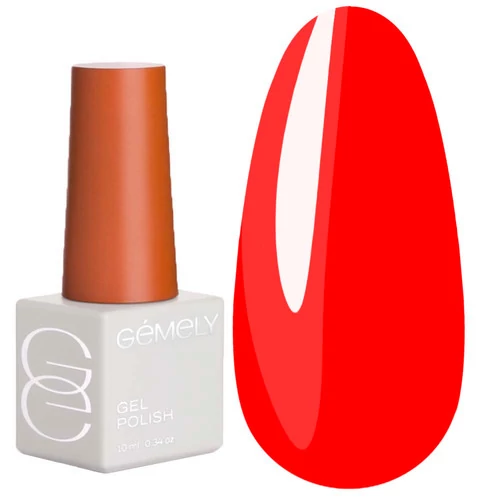 Гель-лак GEMELY  Max color №14 яскравий червоний 10 мл (7703926)