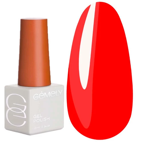 Гель-лак GEMELY  Max color №15 червоний оксамит 10 мл (7703927)