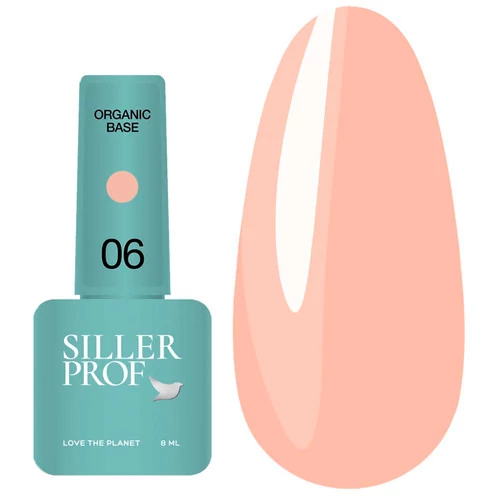 База SILLER Organic №006  рожево-нюдова  8 мл (НФ-00027886)