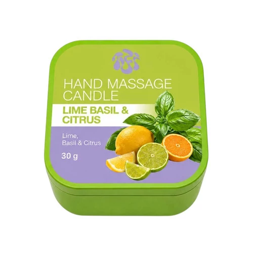 Масажна SPA свічка для рук TUFI profi з ароматом Lime Basil & Citrus 30 г (0333968)