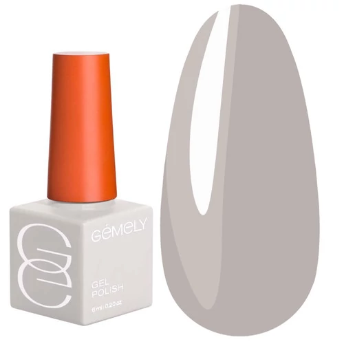 Гель-лак GEMELY  Max color №055 Mist Gray туманно-сірий 6 мл (7705293)