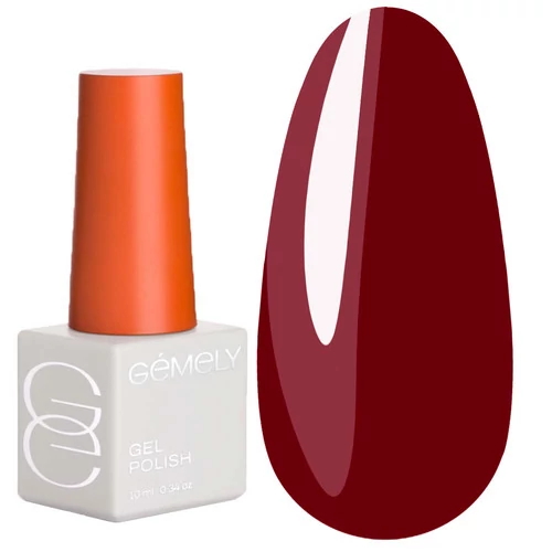 Гель-лак GEMELY  Max color №056 Burgundy бургунді 10 мл (7705300)