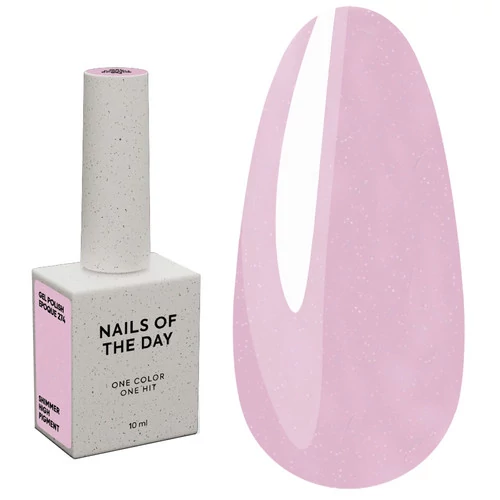 Гель-лак NAILS OF THE DAY Epoque 274 пудрово-ліловий із шиммером 10 мл (НФ-00028518)