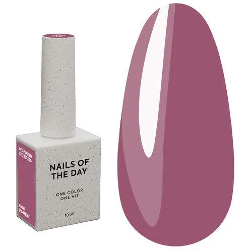 Гель-лак NAILS OF THE DAY Atelier 178 темний пильно-рожевий 10 мл (НФ-00028522)