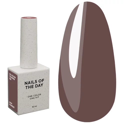 Гель-лак NAILS OF THE DAY Talisman 056 коричневий пудровий 10 мл (НФ-00028524)