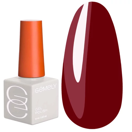 Гель-лак GEMELY  Max color №056 Burgundy бургунді 6 мл (7705294)