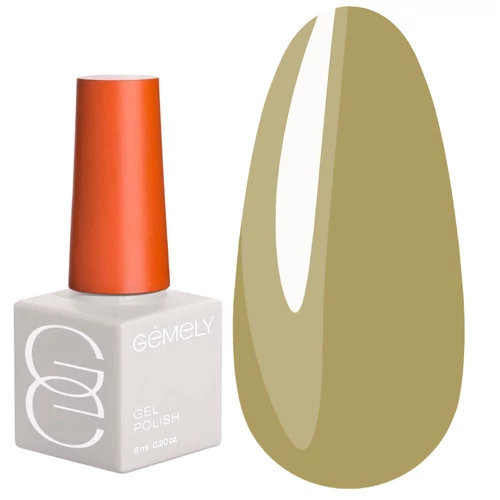 Гель-лак GEMELY  Max color №058 Vintage Olive вінтажний оливковий 6 мл (7705296)
