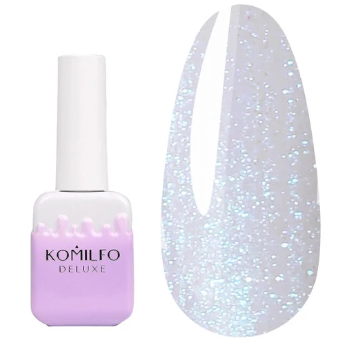 База Komilfo Shine Base 001HEMA/TPO free біла з блакитним шимером 10 мл (885254)