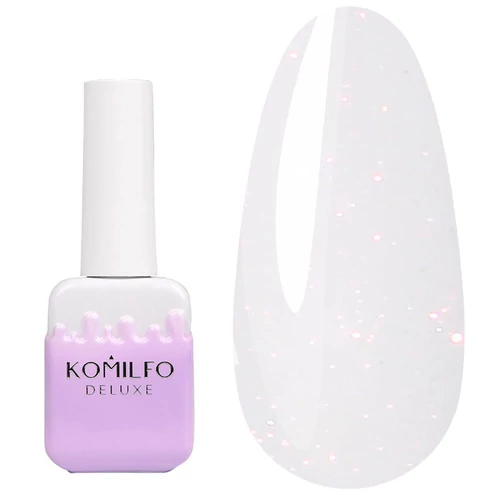 База Komilfo Shine Base 003 HEMA/TPO free молочна з шимером 10 мл (760234)