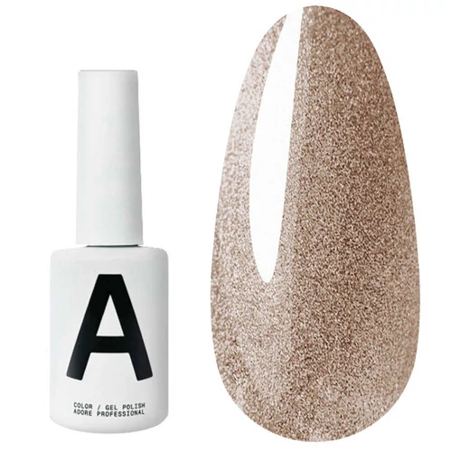 Гель-лак ADORE Cat's Eye Mm-07 сіро-бежевий 12 мл (5908121120209)