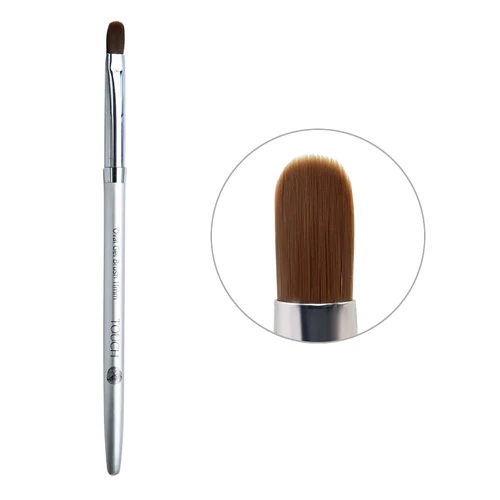 Пензлик TOUCH  Oval Gel Brush 11 mm  (2230000044355)