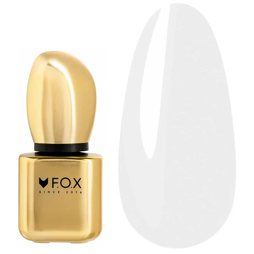 Гель-лак F.O.X KERATIN gel-polish  Ultra White 9 мл (FUW)