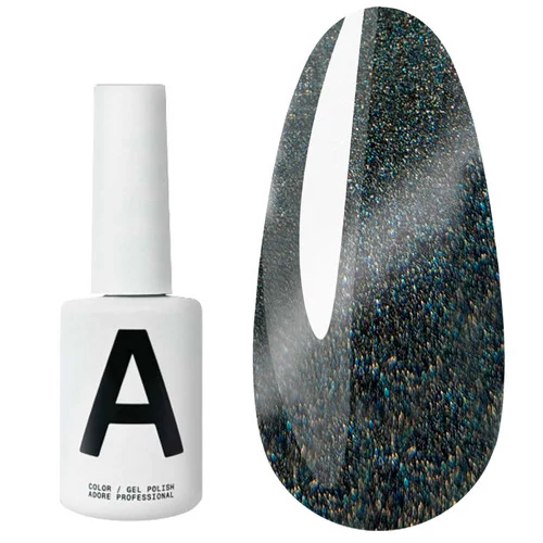 Гель-лак ADORE Cat’s Eye 09:00  зелено-синій 12 мл (5908121121022)