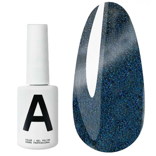 Гель-лак ADORE Cat’s Eye 10:00  глибокий синій 12 мл (5908121121039)