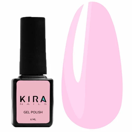 Гель-лак Kira Nails HEMA/TPO free №001 рожевий напівпрозорий для френча 6 мл (442590)