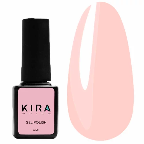 Гель-лак Kira Nails HEMA/TPO free №002 ніжно-рожевий 6 мл (800607)