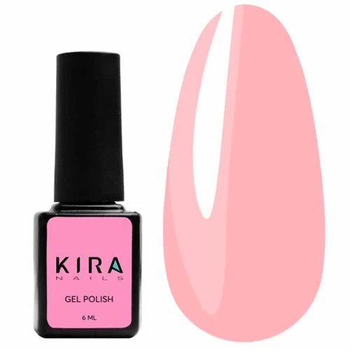 Гель-лак Kira Nails HEMA/TPO free №017 рожева емаль 6 мл (362344)