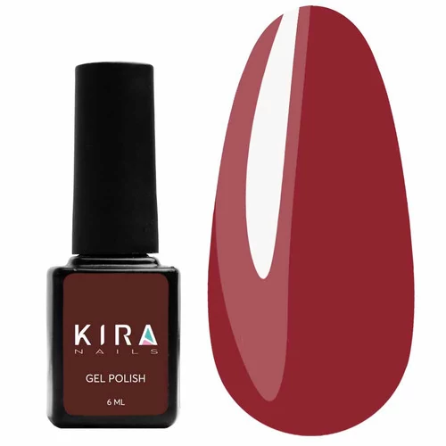 Гель-лак Kira Nails HEMA/TPO free №039 коричневий 6 мл (701127)
