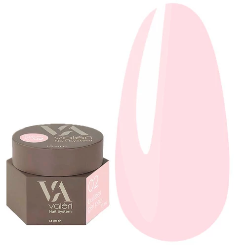Гель для нарощування VALERI Builder Gel Pro №02 Nude 15 мл (PVBG-02)