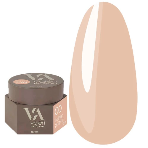 Гель для нарощування VALERI Builder Gel Pro №06 Cacao 30 мл (PVBG30-06)
