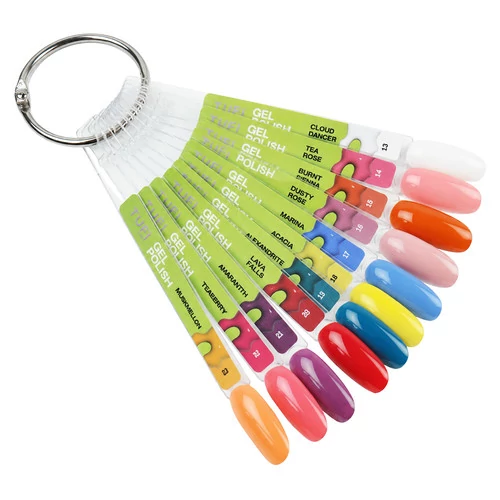 Профарбована палітра гель-лаків TUFI profi PANTONE 11 відтінків (0332855)