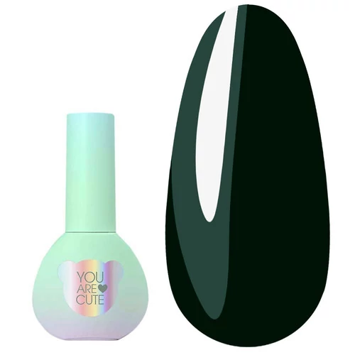 Гель-лак You Are Cute Color №100 темно-зелений 5 мл (993-4129-1093)