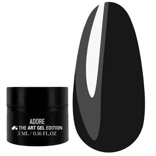 Гель - фарба ADORE №02 чорна  5 мл (2101010017441)