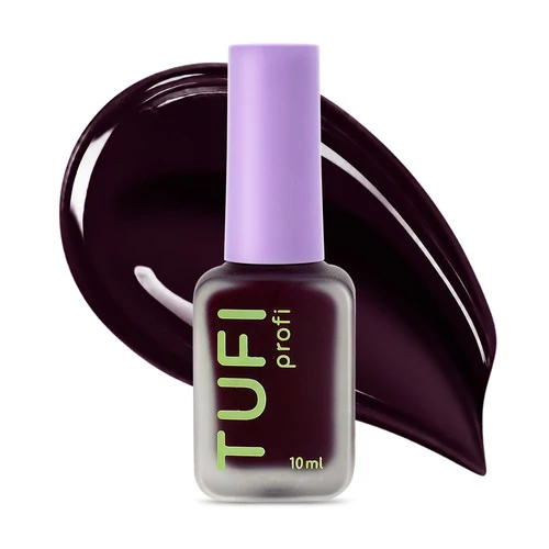 Лак для нігтів TUFI profi BASIC 04 Grape темно-сливовий 10 мл (0335284)