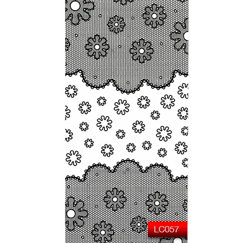 Наклейки №LC057 KODI Nail Art Stickers черные