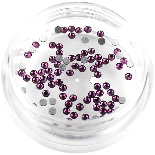 Стразы Nila  Amethyst в баночке SS3 100 шт (2058)