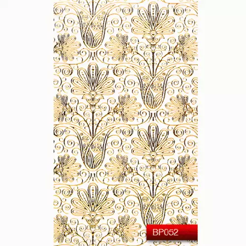Наклейки №BP052 KODI Nail Art Stickers золото