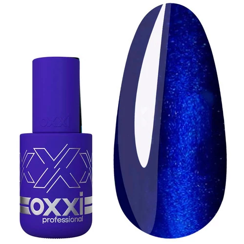 Гель-лак OXXI Cat Eye № 105 темный синий 10 мл (000000608) - Фото №1
