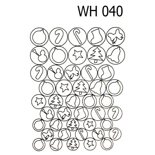 Трафареты для дип-дизайна WH-040
