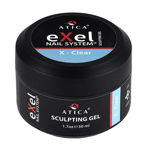 Гель для наращивания Atica Sculpting Gel - X-Clear, 50 мл (85211)