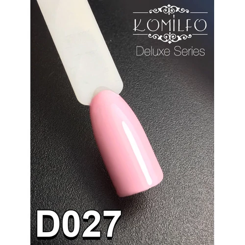 Гель-лак KOMILFO Deluxe Series №D027 лилово-розовый 8 мл (111027) - Фото №2