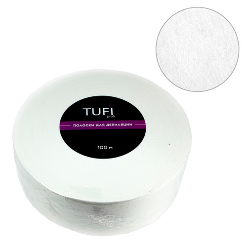 Полоски для депиляции TUFI profi в рулоне 100 м (0073963)